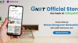 GNET Brand Bahan Bangunan Berkualitas  Kini Hadir di Tokopedia